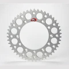 RENTHAL Aluminium Ultra-Light Self-Cleaning Rear Sprocket 131A - 428 for Yamaha WR125