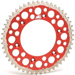 RENTHAL Twinring Aluminium Ultra-Light Self-Cleaning Hard Anodized Rear Sprocket HA - 520 for Honda CR125R, CR250R, CR500R