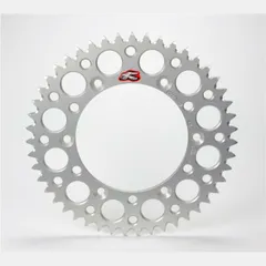 RENTHAL Aluminium-Ultraleichtes selbstreinigendes Harteloxiertes Ritzel HA - 520 für Yamaha YZF-R1, YZF-R6