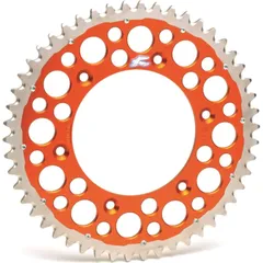 RENTHAL Twinring Ultraleichtes selbstreinigendes, harteloxiertes Aluminiumritzel hinten HA - 520 für KTM, Husqvarna, Husaberg 2240-520-50GPOR