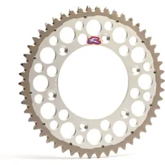 RENTHAL Twinring Ultraleichtes selbstreinigendes, harteloxiertes Aluminiumritzel hinten HA - 520 für KTM, Husqvarna, Husaberg 2240-520-49GPSI