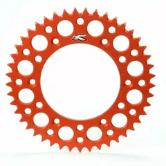 RENTHAL Aluminium Ultra-Light Self-Cleaning Rear Sprocket 224U - 520 for KTM, Husqvarna, Husaberg 224U-520-42GPOR