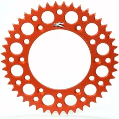 RENTHAL Aluminium Ultra-Light Self-Cleaning Rear Sprocket 224U - 520 for KTM, Husqvarna, Husaberg 224U-520-53GPOR