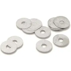 INNTECK Dämpferplättchen Stahl Innen-Ø 12 mm x Außen-Ø 25 mm x Dicke 0,15 mm 10 Stk