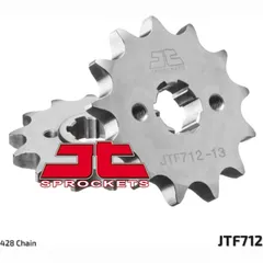 JT SPROCKETS Stahl Standard Ritzel vorne 712 - 428 für Aprilia RS4125, TUONO125