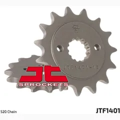 JT SPROCKETS Standard Stahlritzel vorne 1401 - 520 für Suzuki LT-R450QUADRACER, LT-Z400QUADSPORT Kawasaki KFX400 JTF1401.14