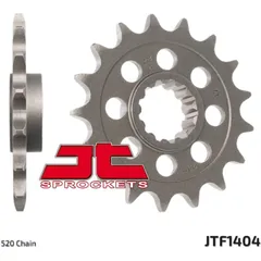 JT SPROCKETS Steel Standard Front Sprocket 1404 - 520 for BMW HP4, HP4RACE, S1000R