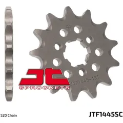 JT SPROCKETS Selbstreinigendes Stahlritzel vorne 1445 - 520 für Kawasaki KX125