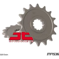 JT SPROCKETS Standard Stahlritzel vorne 1536 - 520 für Kawasaki KFX450, NINJAZX-6R, NINJAZX-6RABS Yamaha XTZ750