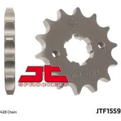 JT SPROCKETS Standard Stahlritzel vorne 1559 - 428 für Yamaha TW125, YBR125