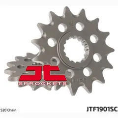 JT SPROCKETS Steel Self-Cleaning Front Sprocket 1901 - 520 for KTM, Beta, Husqvarna JTF1901.14SC