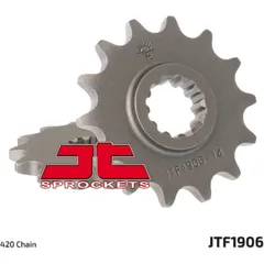 JT SPROCKETS Standard Stahlritzel vorne 1906 - 420 für Husqvarna CR65, TC65 KTM 60SX, 65SX