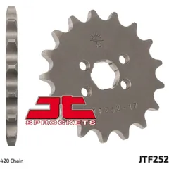 JT SPROCKETS Standard Stahlritzel vorne 252 - 420 für Honda CRF80F, MBX50, XR80