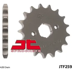 JT SPROCKETS Standard Stahlritzel vorne 259 - 428 für Honda, Daelim, Derbi JTF259.17