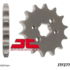 JT SPROCKETS Standard Stahlritzel vorne 277 - 428 für Derbi, Honda, Aprilia