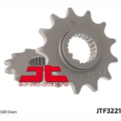 JT SPROCKETS Standard Stahlritzel vorne 3221 - 520 für Polaris 3002X4, 3004X4, 350LTRAILBOSS JTF3221.13