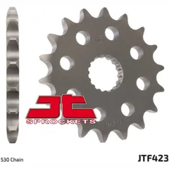 JT SPROCKETS Standard Stahlritzel vorne 423 - 530 für Suzuki GSX1300B-KING, GSX1300HAYABUSA, GSX-R1000 Kawasaki KX125 JTF423.17