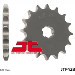 JT SPROCKETS Standard Stahlritzel vorne 428 - 428 für Suzuki DR-Z70, GT80, JR80 Yamaha YZ80 JTF428.13