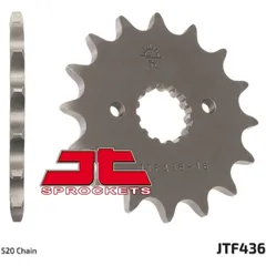 JT SPROCKETS Standard Stahlritzel vorne 436 - 520 für Suzuki, Aprilia, Yamaha