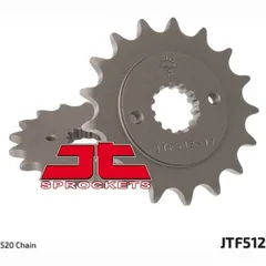 JT SPROCKETS Standard Stahlritzel vorne 512 - 520 für Kawasaki ELIMINATOR250, ESTRELLA250, GPZ400 JTF512.15