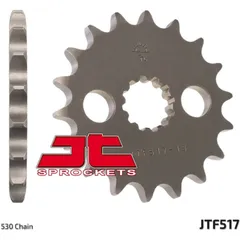 JT SPROCKETS Standard Stahlritzel vorne 517 - 530 für Kawasaki ELIMINATOR125, GPZ750, GPZ900 Keeway MATRIX50 JTF517.17