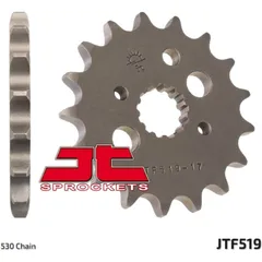 JT SPROCKETS Standard Stahlritzel vorne 519 - 530 für Kawasaki GPX750, NINJAZX-9R, VULCAN800 Yamaha FZR600GENESIS