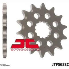 JT SPROCKETS Steel Self-Cleaning Front Sprocket 565 - 520 for Yamaha, Kawasaki, Suzuki JTF565.14SC