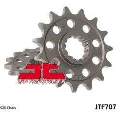 JT SPROCKETS Steel Standard Front Sprocket 707 - 520 for Aprilia MXV450, RXV450, RXV550