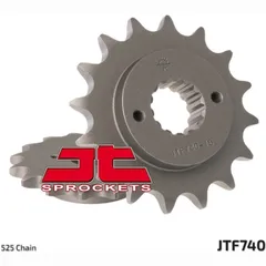JT SPROCKETS Steel Standard Front Sprocket 740 - 525 for Ducati 1000MONSTER, 1000MULTISTRADA, 796HYPERMOTARD