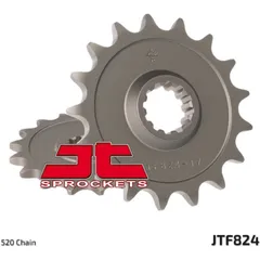 JT SPROCKETS Standard Stahlritzel vorne 824 - 520 für Husqvarna CR250, SM610, SMR450 Hyosung TE450RAPIER JTF824.15