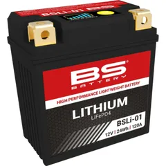BS BATTERY Lithium-Ionen-Batterie - BSLI-01 für Husqvarna, Honda, KTM