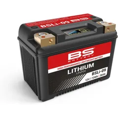 BS BATTERY Lithium-Ionen-Batterie - BSLI-09 für Moto Guzzi, Suzuki, Kawasaki