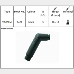 NGK Spark Plug Cap - VD05EM