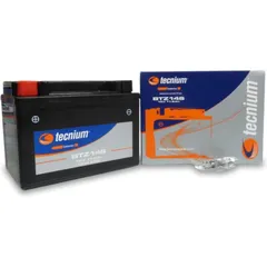 TECNIUM Wartungsfreie Batterie Werkseitig aktiviert - BTZ14S für Honda, KTM, Yamaha