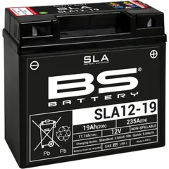 BS BATTERY SLA Wartungsfreie Batterie Werkseitig aktiviert - SLA12-19 für BMW K1100LT, K1100RS, K1200GT