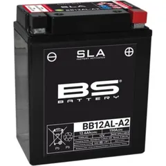 BS BATTERY SLA Battery Maintenance Free Factory Activated - BB12AL-A2 for Yamaha, Peugeot, Aprilia