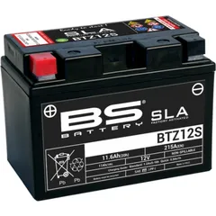 BS BATTERY SLA Battery Maintenance Free Factory Activated - BTZ12S for Honda, Yamaha, for: MV Agusta