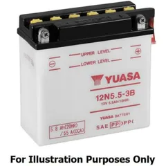 YUASA Battery Conventional without Acid Pack - 12N24-3A for Laverda 750SF