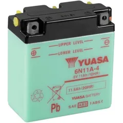YUASA Battery Conventional without Acid Pack - 6N11A-4