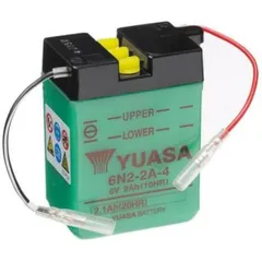 YUASA Battery Conventional without Acid Pack - 6N2-2A-4