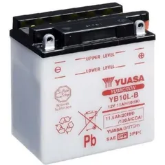 YUASA Battery Conventional without Acid Pack - YB10L-B for Gilera, Cagiva, Piaggio