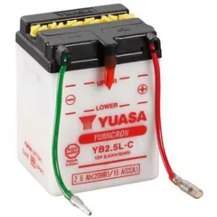 YUASA Battery Conventional without Acid Pack - YB2.5L-C