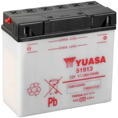 YUASA Battery Conventional without Acid Pack - 51913 for BMW K1100LT, K1100RS, K1200GT