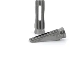 V PARTS Pro 2 Foot Pegs Titanium