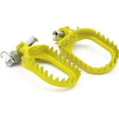 S3 Punk Footrests Steel Yellow for: Sherco for 125SE-R, 250SEF-R, 250SEF-R