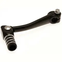 V PARTS Foldable Shift Lever Anodized Aluminium Black Minarelli AM6 for Rieju, Peugeot, Aprilia