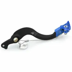 ART Factory Bremspedal Aluminium eloxiert schwarz/Spitze blau für Suzuki RM-Z 450 RM-Z250
