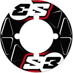 S3 Rear Sprocket Stickers 41/42/43/44 Teeth Red