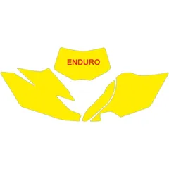 BLACKBIRD Plate Stickers Green for: Yamaha WR450F for WR450F