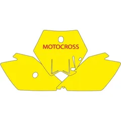 BLACKBIRD Plate Stickers Blue for: KTM SX85 for 85SX